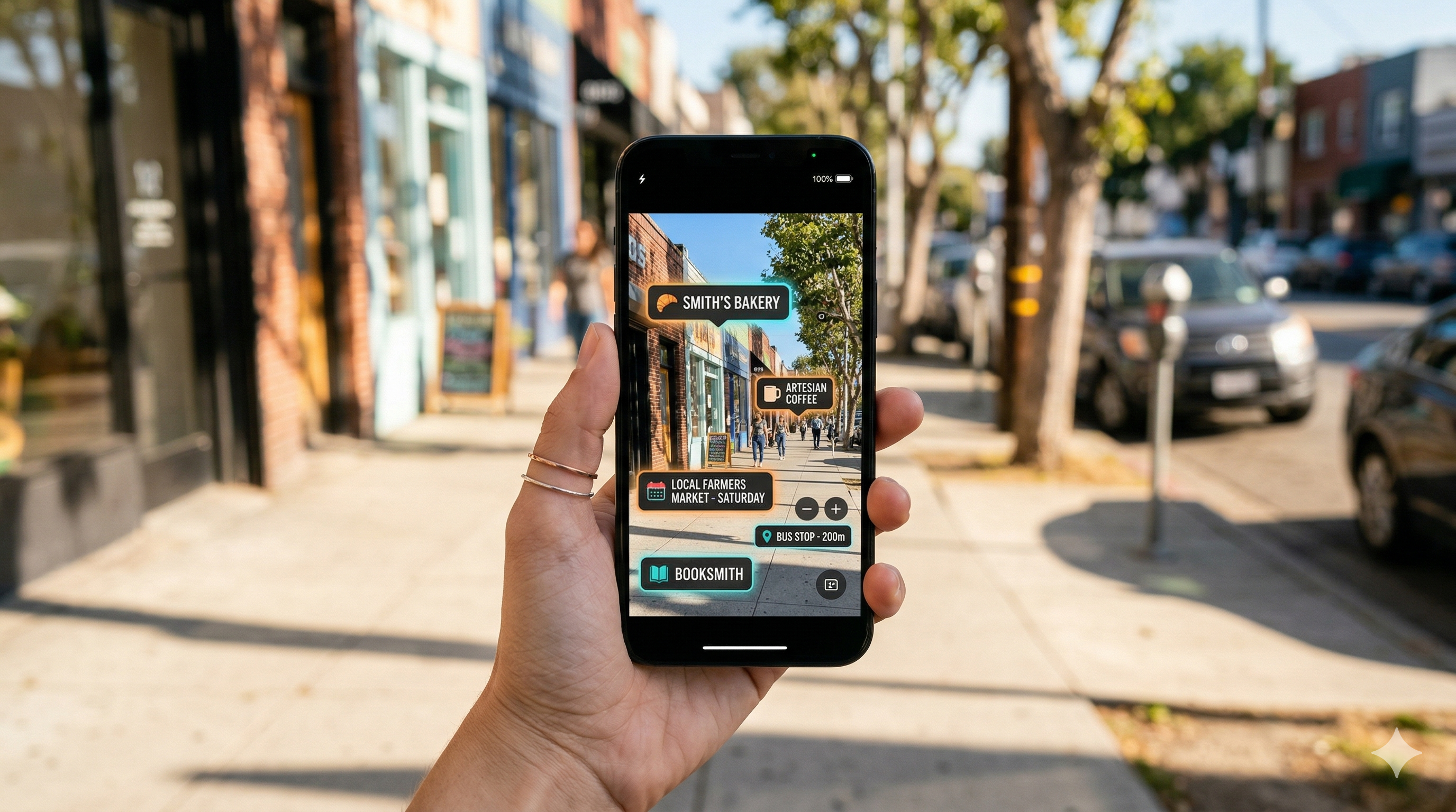 AR content discovery experience